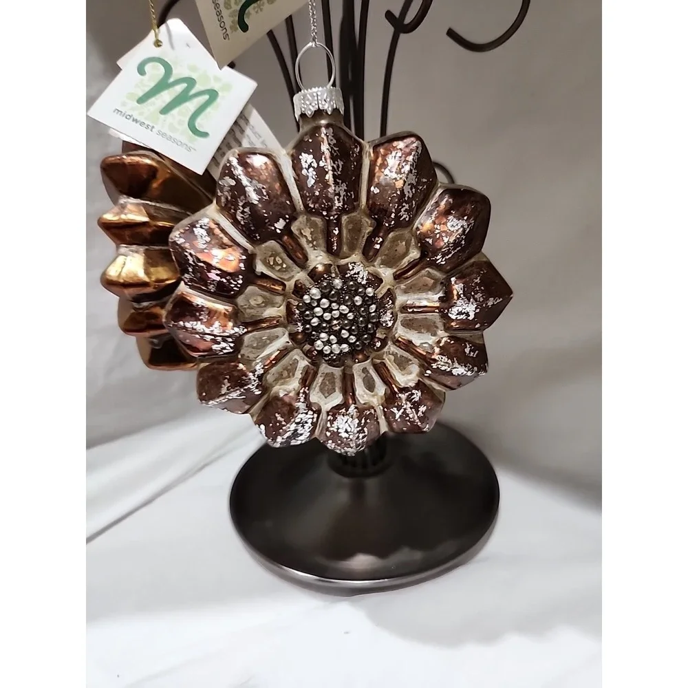 Midwest Seasons Cannon Falls Bronners Glass Christmas Ornaments‎